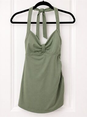 Swim Sage Halter Tie Tankini